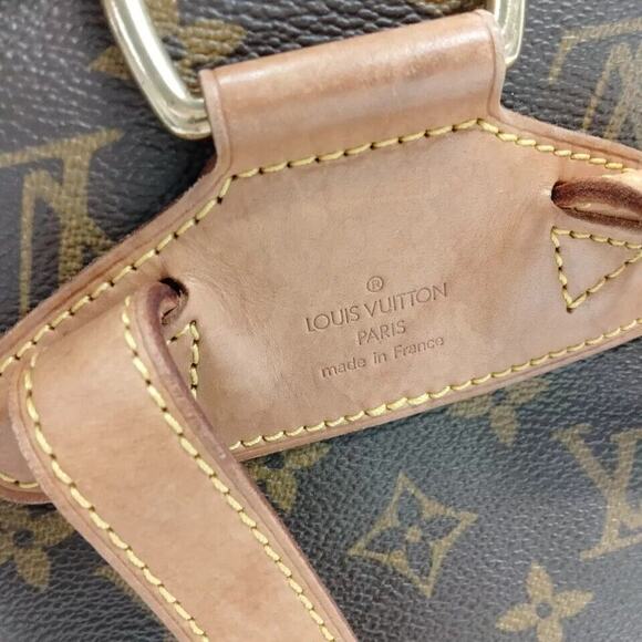Louis Vuitton Montsouris Backpack MM Brown Canvas Vintage  SP0998 - Picture 10 of 15